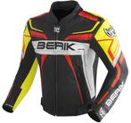 Berik Absolute Race Zwart Neon Geel Neon Rood Wit Leren, Nieuw met kaartje, Jas | textiel, Berik, Heren
