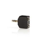Nedis Male to Female Stereo Audio Splitter-Standaard, Ophalen of Verzenden, Zo goed als nieuw