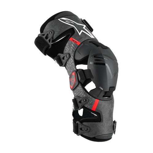 Kniebrace Alpinestars Suptec RK10 PL Zwart-Rood, Motoren, Accessoires | Overige, Nieuw, Verzenden