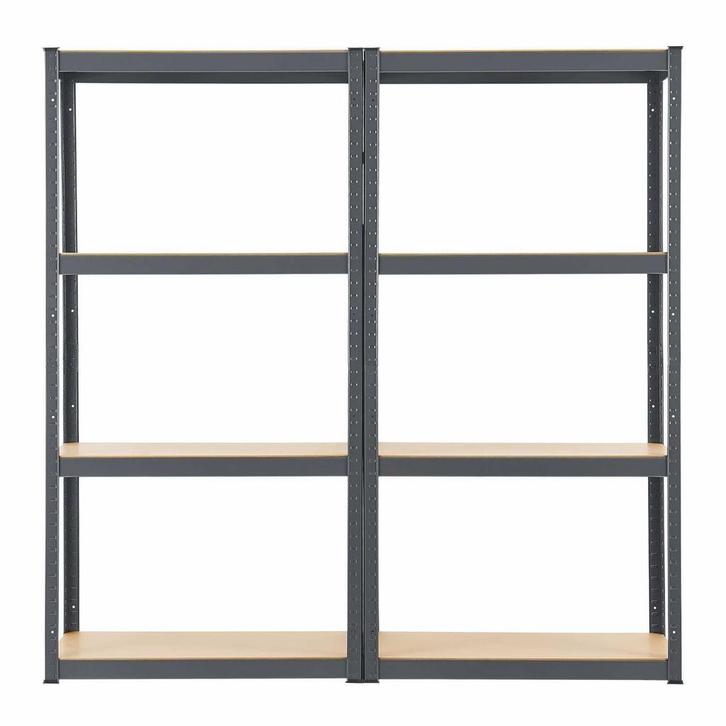 2 stuk Stellingkast / Opbergrek - Easy - 160 x 80 x 40 cm -, Huis en Inrichting, Kasten | Stellingkasten, Nieuw, Verzenden