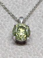 Ketting met hanger - 14 karaat Witgoud, 14K - 1.03ct. tw.