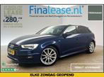 Audi A3 1.4 TFSI CoD S-line Marge 141PK Clima Cruise €280pm, Auto's, Overige carrosserieën, Blauw, Handgeschakeld, Nieuw