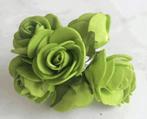 Foam roos midi 3 cm. groen / doos 84 doosjes hebben wat, Ophalen of Verzenden, Nieuw