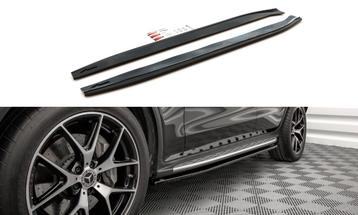 Zijskirts Mercedes GLC AMG Pakket X253 Maxton Glans Zwart beschikbaar voor biedingen