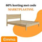 OPRUIMINGSUITVERKOOP 60% - Emma Houten Bed - 160x200 cm, Nieuw, Verzenden