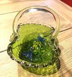 Murano - Bonbon mand - Glas - Zichtbare gouden glitters