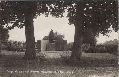 S HEERENBERG - Bergh. Galama van Rooyen Monument, Verzamelen, Ansichtkaarten | Nederland, Verzenden