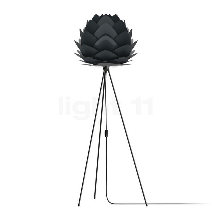 Umage Aluvia Tripod Vloerlamp, antraciet/zwart (Verlichting), Huis en Inrichting, Lampen | Vloerlampen, Nieuw, Verzenden