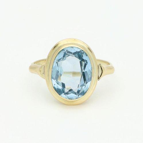 Zonder Minimumprijs - Ring - 14 karaat Geel goud Spinel, Sieraden, Tassen en Uiterlijk, Ringen