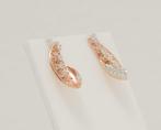 Oorstekers - 14 karaat Roségoud - 0.33ct. tw. Diamant