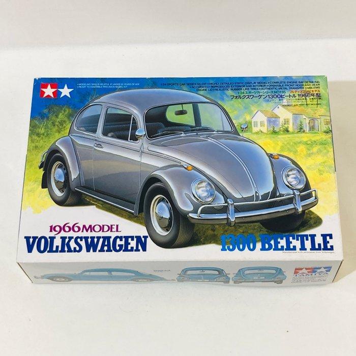 Tamiya 1:24 - Modelbouwdoos - Volkswagen 1300 Beetle 1966, Hobby en Vrije tijd, Modelauto's | 1:5 tot 1:12