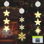Kerstverlichting Raam Noorderster, Sneeuwvlokken, Sterren -, Verzenden, Nieuw
