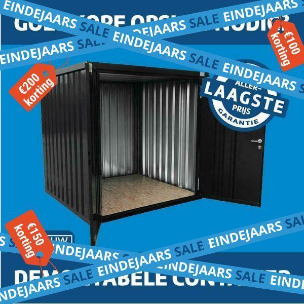 Handige opberg container voor in de tuin, Tuin en Terras, Tuinhuizen, Minder dan 250 cm, Schuur, Nieuw, 200 tot 400 cm
