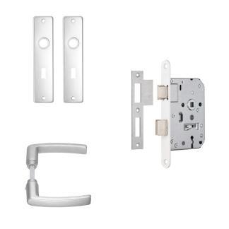 Deurbeslag set | AXA | Edge | 55 mm, Doe-het-zelf en Verbouw, Hang- en Sluitwerk, Nieuw, Verzenden