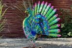 Steel Peacock - Beeldje - Staal