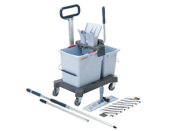Vileda UltraSpeed Pro starterkit double bucket Ready-to-Go, Huis en Inrichting, Schoonmaakartikelen, Verzenden