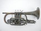 Cornet Bb Courtois AC104R gereviseerd Vintage gelakt, Muziek en Instrumenten, Blaasinstrumenten | Trompetten, Ophalen of Verzenden