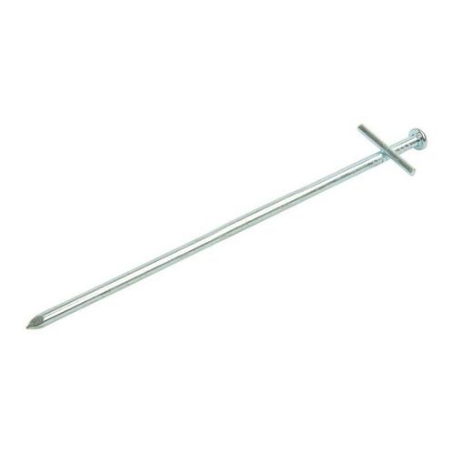 ProPlus Rotspen met dwarspen - Metaal - 23 cm - Voor hard..., Caravans en Kamperen, Kampeeraccessoires, Nieuw, Ophalen of Verzenden