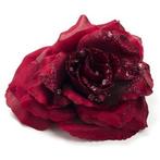 Kerstbloem | Decoris | Roos (Rood, Glitters), Diversen, Kerst, Verzenden, Nieuw