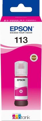 Original Ink Cartridge Epson 113 EcoTank Pigment Magenta ink, Ophalen of Verzenden, Nieuw, Epson