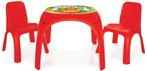 Pilsan King Rood Tafel met Stoeltjes 03 422, Verzenden, Nieuw