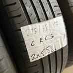 2 x Continental EcoContact 5 215-65-17 Zomerbanden 5,5mm, 17 inch, Ophalen of Verzenden, Band(en), Personenwagen