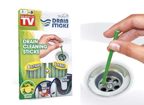 Starlyf Drain sticks 12 Pack - Afvoer - Ontstopper sticks -, Audio, Tv en Foto, Televisies, Nieuw, Verzenden