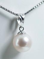 Zonder Minimumprijs - Hanger - 18 karaat Witgoud Parel -, Sieraden, Tassen en Uiterlijk, Antieke sieraden