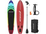 Juskys Opblaasbaar SUP Board - Retro Love - Incl. toebehoren, Verzenden, Nieuw