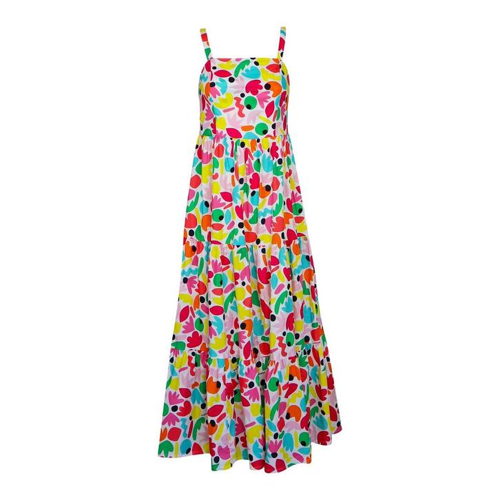 Verysimple • kleurrijke maxi jurk • XS (IT40), Kleding | Dames, Jurken, Roze, Nieuw, Maat 34 (XS) of kleiner, Verzenden