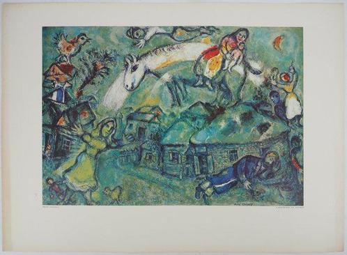 Marc Chagall (1887-1985) - Larc-en-ciel du village, Antiek en Kunst, Antiek | Overige Antiek