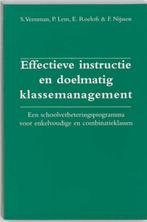 Effectieve instructie en doelmatig klassemanagement, Boeken, Verzenden, Gelezen, Simon A.M. Veenman