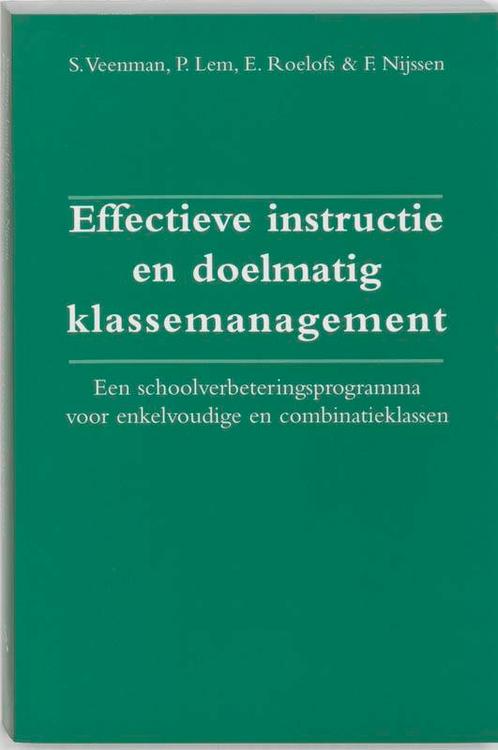 Effectieve instructie en doelmatig klassemanagement, Boeken, Studieboeken en Cursussen, Gelezen, Verzenden