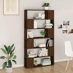 vidaXL Boekenkast/kamerscherm 100x24x188 cm bruin eikenkleur, Huis en Inrichting, Kasten | Boekenkasten, 100 tot 150 cm, Verzenden