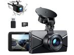 Veiling - WOLFANG Dash Cam Front en Rear 2.5K, Nieuw