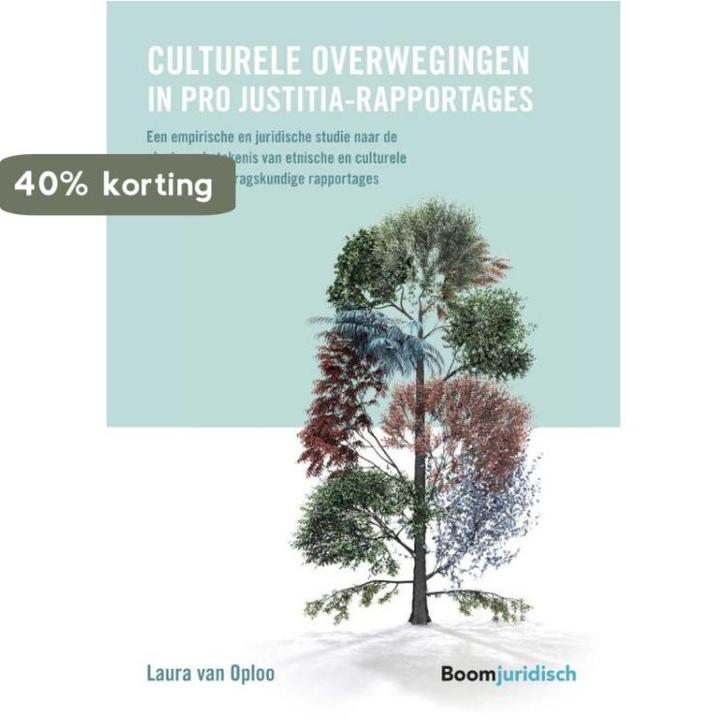 Culturele overwegingen in pro Justitia-rapportages, Boeken, Wetenschap, Gelezen, Verzenden