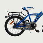Corvino kinderfiets 18 inch blauw voor 6-7 jaar | BikeFlip, Ophalen of Verzenden, Gebruikt, Overig