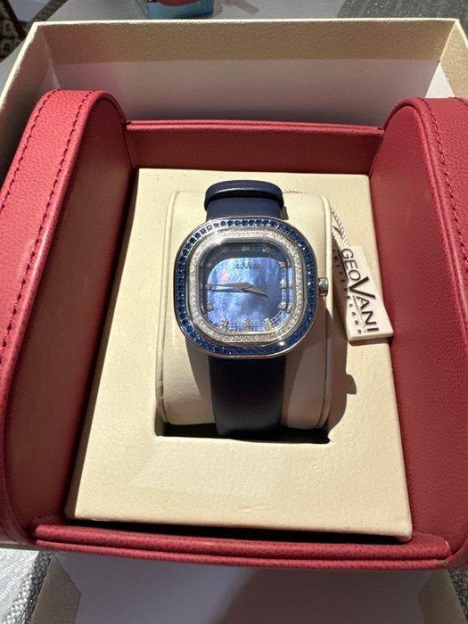 Geovani - Swiss Diamond Watch - GOL592-SL-DD-9 - Zonder, Sieraden, Tassen en Uiterlijk, Horloges | Heren