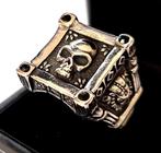 Chevalière - Oude devotie - Crânes Memento Mori -, Antiek en Kunst, Antiek | Boeken en Bijbels