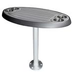 Ovale Boottafel Set 46x76cm Zwart Inclusief Foam Inleg Antra, Watersport en Boten, Accessoires en Onderhoud, Ophalen of Verzenden