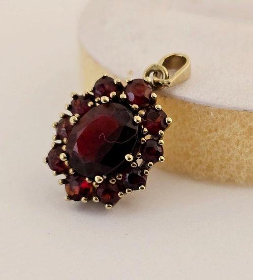Zonder Minimumprijs - Hanger - 8 karaat Geel goud -, Sieraden, Tassen en Uiterlijk, Antieke sieraden