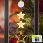 Kerstverlichting Raam Sterren - 81cm - Inclusief Batterijen, Diversen, Kerst, Verzenden, Nieuw