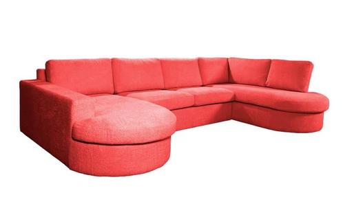 U-Bank Haarlem - u-banken - Rood, Huis en Inrichting, Banken | Sofa's en Chaises Longues, Nieuw, Overige materialen