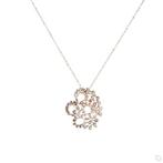 Hanger - 14 karaat Roségoud - 2.61ct. tw. Diamant