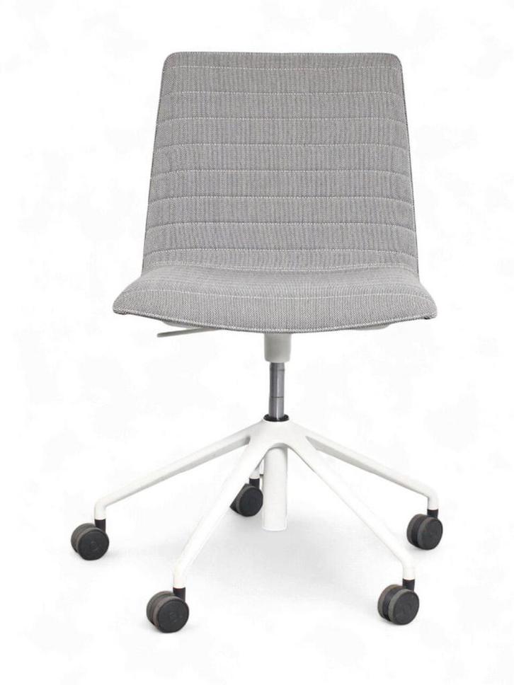 Andreu World vergaderstoel, Flex High Back, grijs-wit, Huis en Inrichting, Stoelen, Nieuw, Ophalen of Verzenden