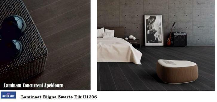 Laminaat Zwart Bruin 13 X Kleur v.a. €11,95m2 Apeldoorn, Huis en Inrichting, Stoffering | Vloerbedekking, 75 m² of meer, Laminaat