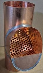roodkoperen loofafscheider - bladvanger Ø150 mm - rvs, Ophalen of Verzenden, Nieuw