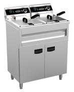Combisteel friteuse | 2x9 liter | elektrisch | 230V, Nieuw in verpakking, Fornuis, Frituur en Grillen