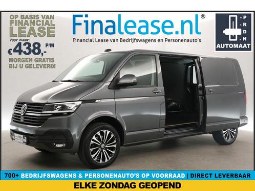 Volkswagen Transporter 2.0 TDI L2H1 150PK AUT LED Cam €438pm, Auto's, Bestelauto's, Lease, Automaat, Diesel, Volkswagen, Zilver of Grijs