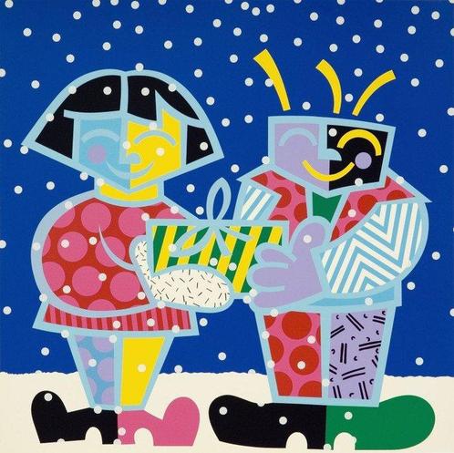 Romero Britto (1963) - Best Buddies, Antiek en Kunst, Antiek | Overige Antiek